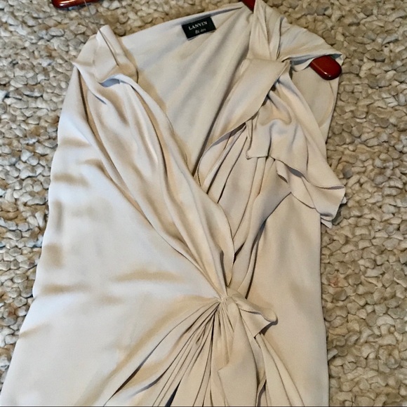 SOLD✨Lanvin couture photo shoot silk dress - Picture 6 of 8